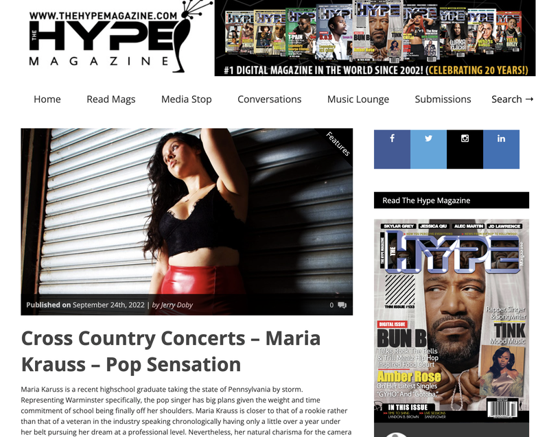 The Hype Magazine Feature